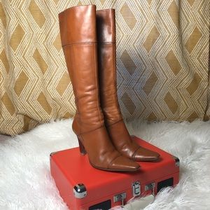 ALDO Leather High Heeled Tall Boots